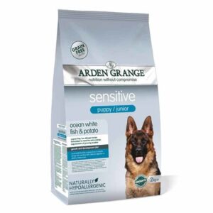 ARDEN GRANDE Sensitive Puppy / Junior grain-free  ocean white fish & potato Dry Dog Food 2kg