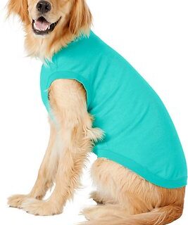 Frisco Basic Dog & Cat T-Shirt, Teal, XX-Large