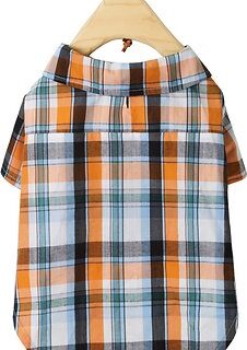 Frisco Plaid Dog & Cat Button Up Shirt, Small