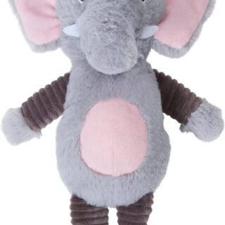 Frisco Elephant Plush Squeaky Dog Toy