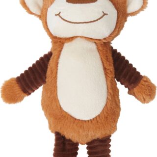 Frisco Monkey Plush Squeaky Dog Toy