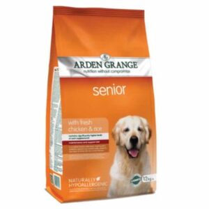 ARDEN GRANDE Senior  with Fresh Chicken & Rice Dry Dog Food 12kg