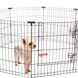 Frisco Wire Dog & Small Pet Exercise Pen with Step-Through Door 24 inch