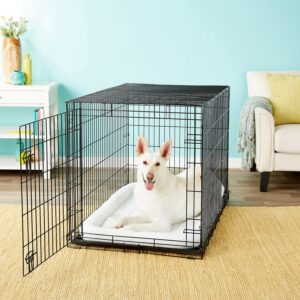 Frisco Heavy Duty Fold & Carry Single Door Collapsible Wire Dog Crate 48 inch, X-Large