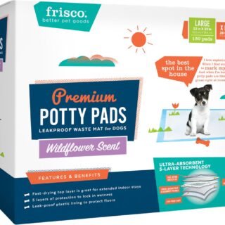 Frisco Dog Scented 150 Count Training & Potty Pads, 22 x 23-in