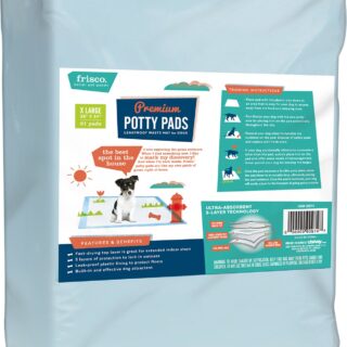 Frisco Unscented 21 Count Extra Large Dog Training & Potty Pads, 28 x 34-in