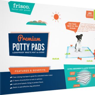 Frisco Unscented 75 Count Extra Large Dog Training & Potty Pads, 28 x 34-in