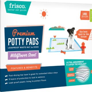 Frisco Scented 40 Count Extra Large Dog Training & Potty Pads, 28 x 34-in