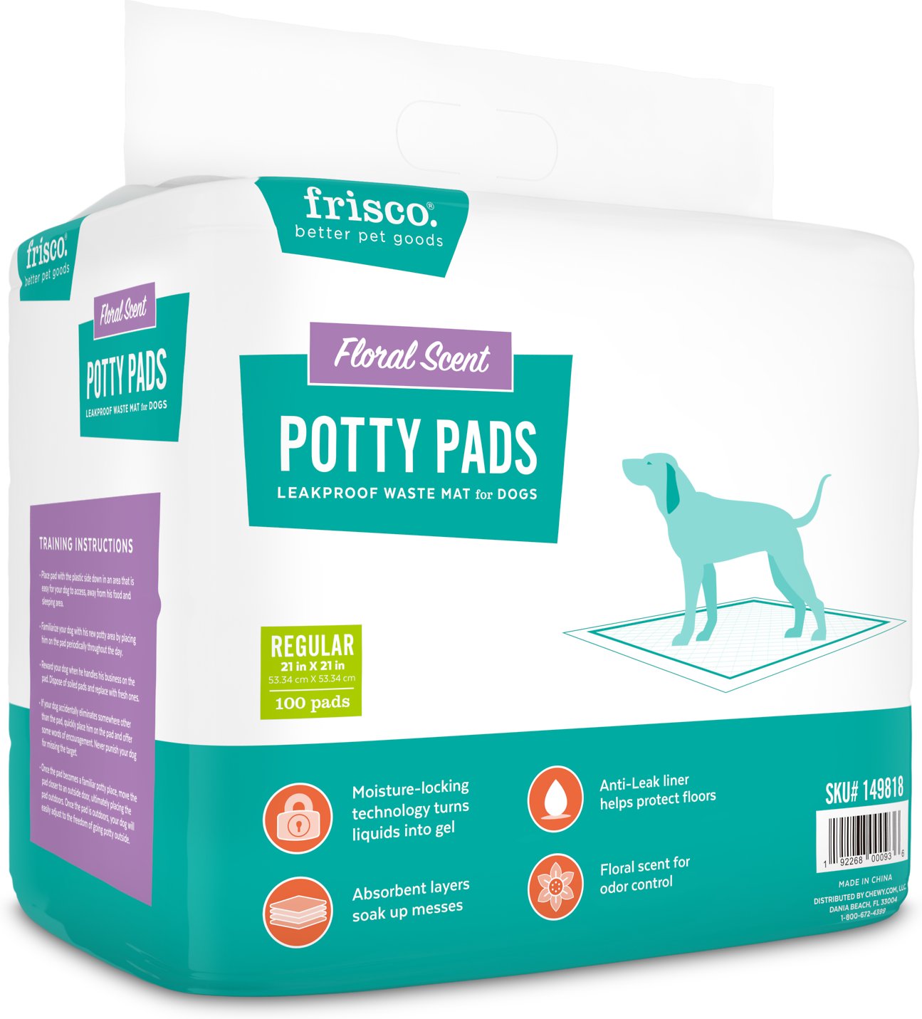 Frisco training clearance & potty pads