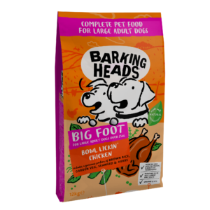 BARKING HEADS BIG FOOT - CHOP LICKIN' CHICKEN LARGE ADULT DRY DOG FOOD 12KG