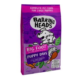 BARKING HEADS BIG FOOT - PUPPY DAYS LARGE BREED PUPPY DRY DOG FOOD 12KG