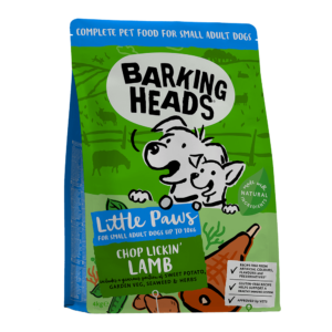 BARKING HEADS LITTLE PAWS - CHOP LICKIN' LAMB ADULT DRY DOG FOOD 4KG