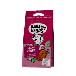 BARKING HEADS GOLDEN YEARS SENIOR DOGS DRY DOG FOOD 2KG