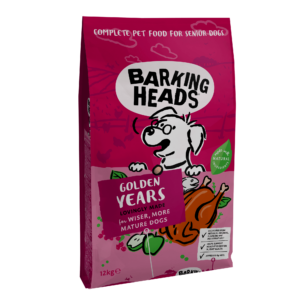 BARKING HEADS GOLDEN YEARS SENIOR DOGS DRY DOG FOOD 12KG