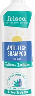 Frisco Anti-Itch Shampoo with Aloe for Dogs, Unscented, 592ml