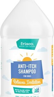 Frisco Anti-Itch Shampoo with Aloe for Dogs, Unscented, 1-Gal bottle