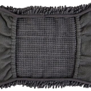 Frisco Microfiber Chenille Shammy Towel, Gray, Small/Medium