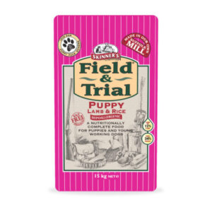 SKINNER'S FIELD & TRIAL PUPPY LAMB & RICE DRY DOG FOOD 2KG