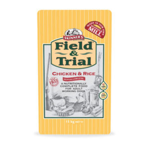 SKINNER'S FIELD & TRIAL CHICKEN & RICE ADULT DRY DOG FOOD 2.5KG