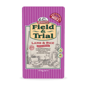 SKINNER'S FIELD & TRIAL LAMB & RICE ADULT DRY DOG FOOD 2.5KG