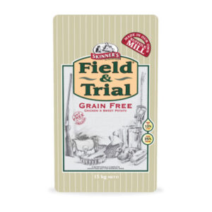 SKINNER'S FIELD & TRIAL GRAIN FREE CHICKEN & SWEET POTATO DRY DOG FOOD 2.5KG