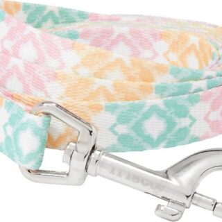 Frisco Pastel Tie Dye Polyester Dog Leash, Small: 6-ft long