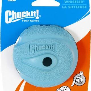 Chuckit! The Whistler Ball Dog Toy, Color Varies, Large