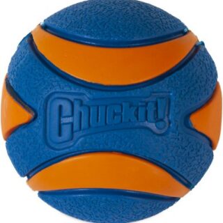 Chuckit! Ultra Squeaker Ball Tough Dog Toy, Medium