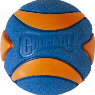 Chuckit! Ultra Squeaker Ball Tough Dog Toy, Small