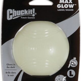 Chuckit! Max Glow Ball Dog Toy, Large