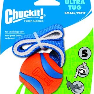 Chuckit! Ultra Tug Ball Tough Dog Toy, Small