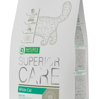 WHITE CAT COMPLETE DRY FOOD FOR ADULT CATS WITH WHITE COAT FOR ADULT CATS OF ALL BREEDS (AGED 1 AND OLDER)1.5kg