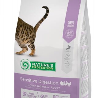 SENSITIVE DIGESTION COMPLETE PET FOOD FOR ADULT CATS 1 year and older Helps avoid intestinal problems 7kg