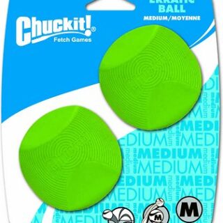 Chuckit! Erratic Ball Dog Toy, Medium, 2 pack