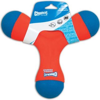 Chuckit! Tri-Bumper Dog Toy, Medium