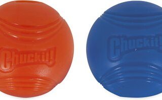 Chuckit! Strato Ball Dog Toy, Medium, 2-pack