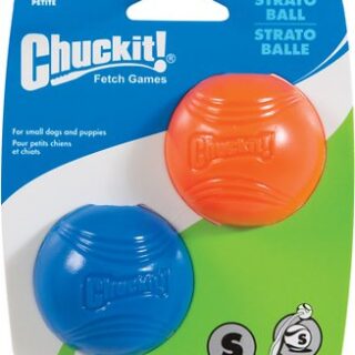 Chuckit! Strato Ball Dog Toy, Small, 2-pack