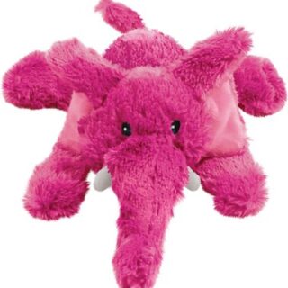 KONG Cozie Elmer the Elephant Dog Toy, Medium