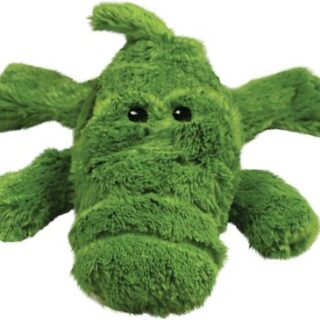 KONG Cozie Ali the Alligator Dog Toy, Medium