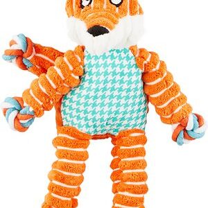 KONG Floppy Knots Dog Toy, Fox, Medium/Large