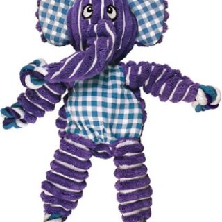 KONG Floppy Knots Elephant Dog Toy, Medium/Large