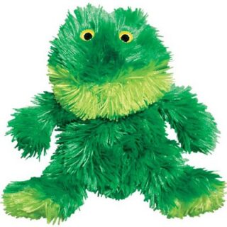 KONG Plush Frog Dog Toy, Small