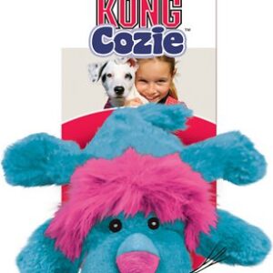 KONG Cozie King the Purple Haired Lion Dog Toy, Medium