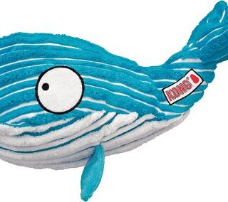 KONG CuteSeas Whale Dog Toy, Small