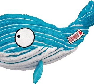 KONG CuteSeas Whale Dog Toy, Large