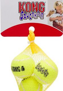 KONG Squeakair Balls Packs Dog Toy, X-Small