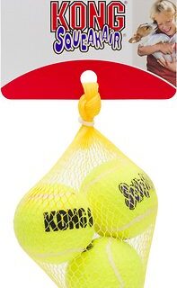 KONG Squeakair Balls Packs Dog Toy, Small