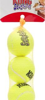 KONG Squeakair Balls Packs Dog Toy, Medium