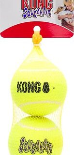 KONG Squeakair Balls Packs Dog Toy, Large