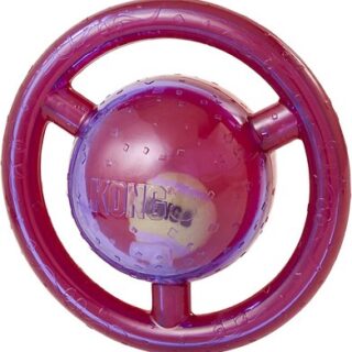 KONG Jumble Disc Dog Toy, Color Varies, Medium